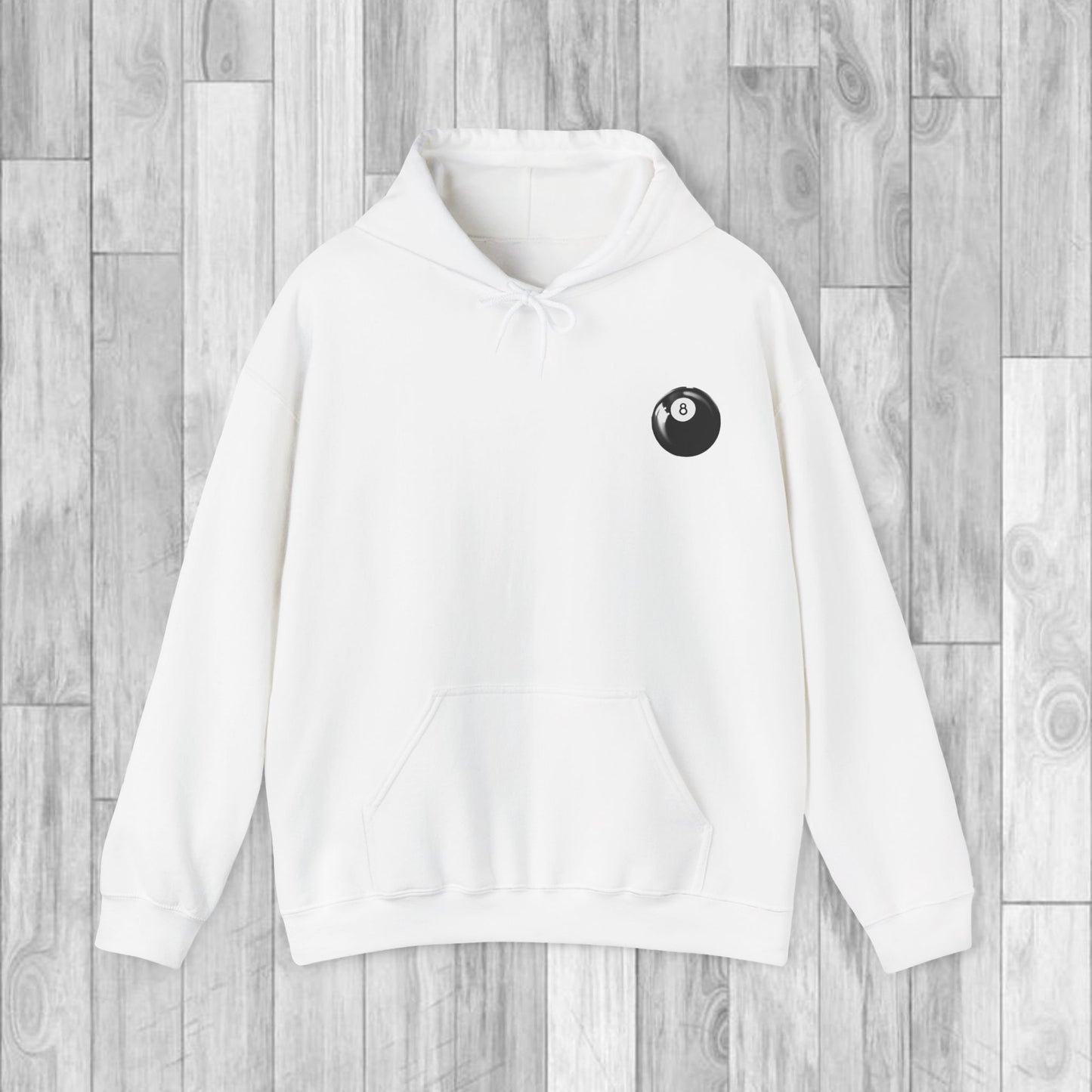 8 BALL HOODIE® [WHITE]