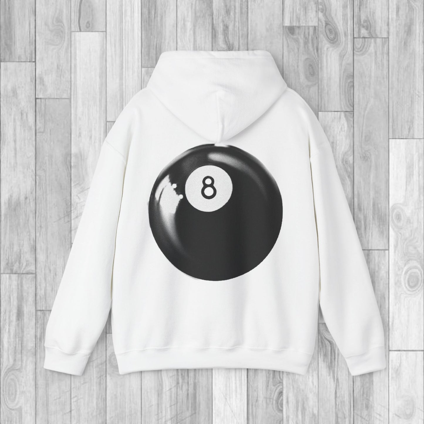 8 BALL HOODIE® [WHITE]