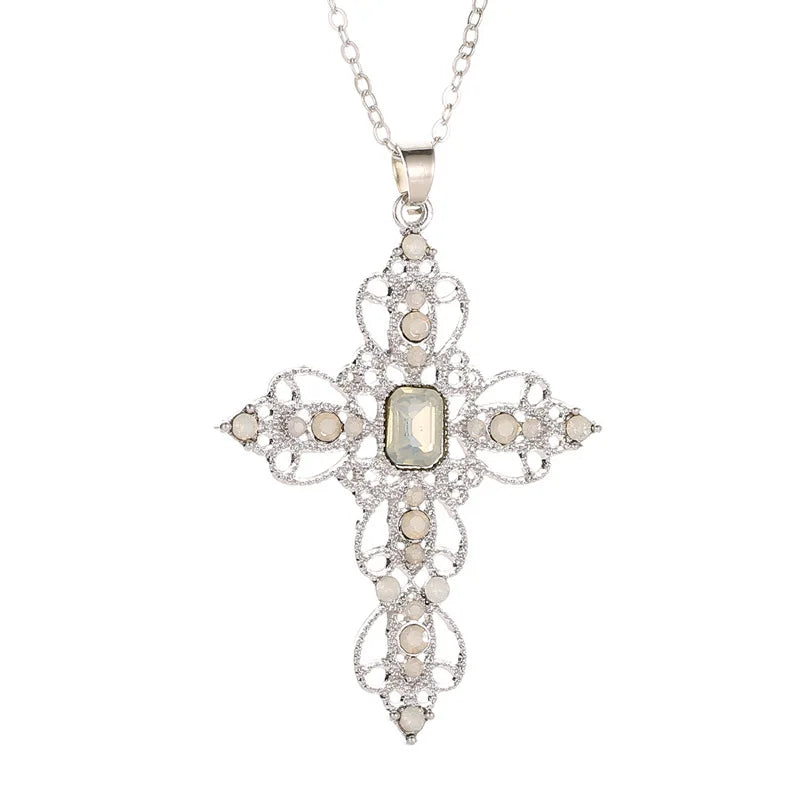 ZIRCON CROSS NECKLACE®