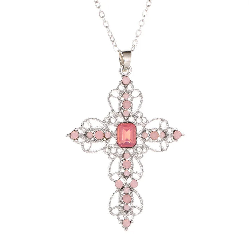 ZIRCON CROSS NECKLACE®