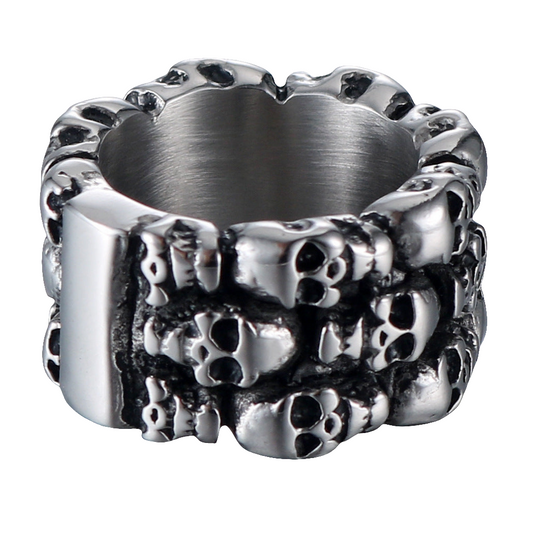 TITANIUM SKULL RING®