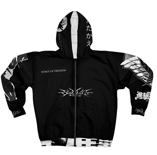 Premium Wings Of Freedom Zip Up®